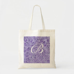 Purple blends, Monogram tote bags, template Bag