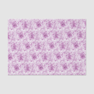 purple bloom watercolor flower art tissue paper
