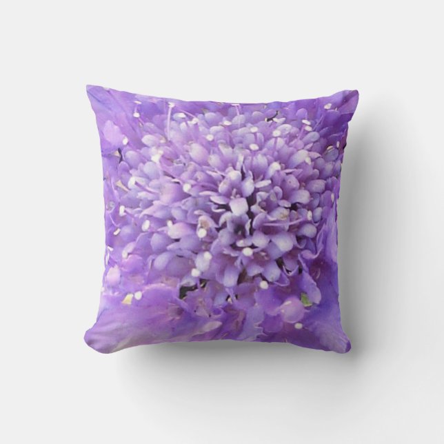 Purple Blossom Pillow (Front)