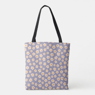 Purple Blossom Tote Bag