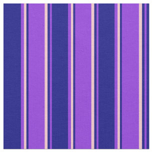 Purple, Blue, and Pink Coloured Pattern Fabric