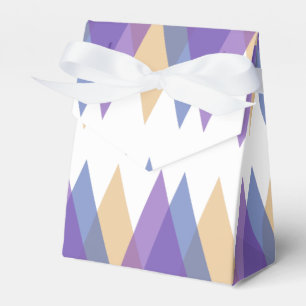 Purple, blue and yellow triangles favour box