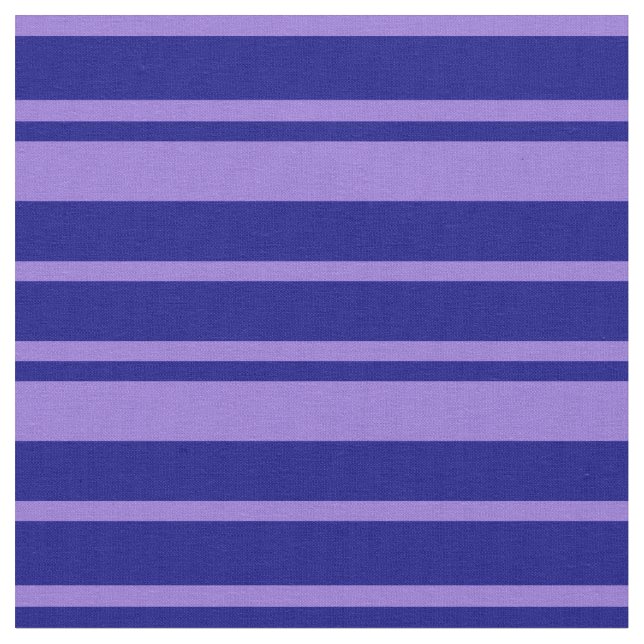 Purple & Blue Coloured Lines Pattern Fabric (Close Up)