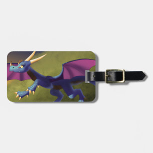 Purple/Blue Dragon 11/14/15 Luggage Tag