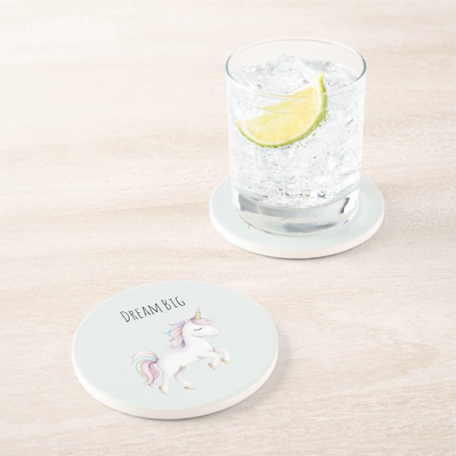 Purple Blue Dream Butterfly Coaster (Side)