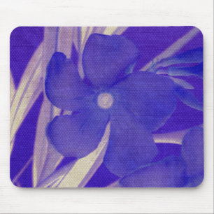 Purple Blue Flower Mousepad