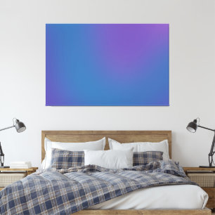 Purple Blue Gradient Canvas Print