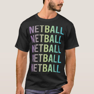 Purple Blue Netball T-Shirt
