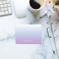 Purple Blue Ombre Gradient Personalised