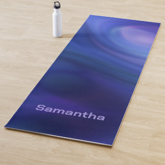 Purple Blue Ombre Gradient Yoga Mat