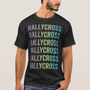 Purple Blue Rallycross T-Shirt