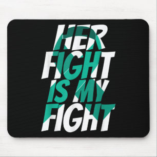 Purple Blue Ribbon Shirt For Her Mental Health Awa Mouse Pad