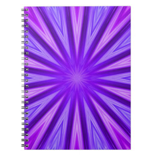 Purple/Blue Spiral Notebook