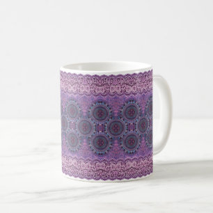 Purple Boho Style Coffee Mug