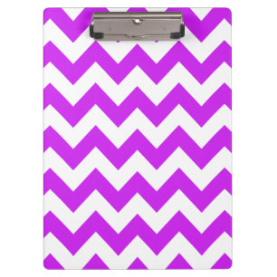 Purple Bold Chevron Clipboard