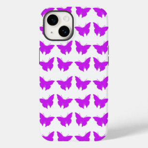 Purple Bold Mod Butterflies Case-Mate iPhone 14 Case
