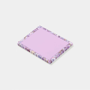 Purple Border Post-it Notes