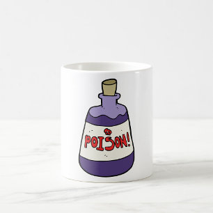 Purple Bottle Of Poison Coffee Mug