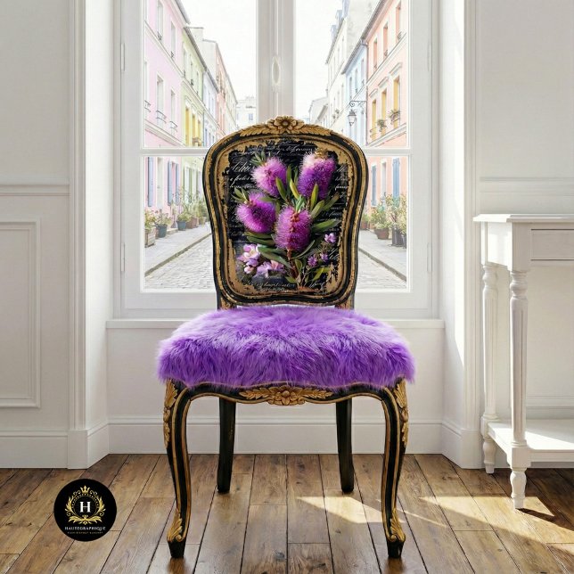 Purple Bottlebrush Flower Decoupage Tissue Paper (Creator Uploaded)