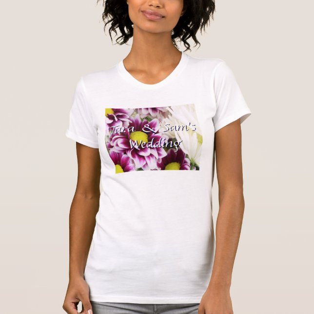 Purple Bouquet T-Shirt (Front)