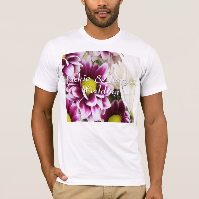 Purple Bouquet T-Shirt (Front)