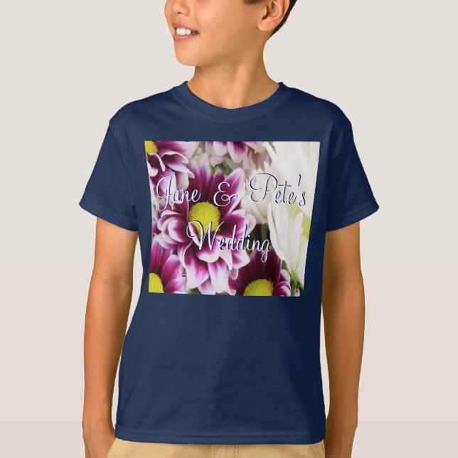Purple Bouquet T-Shirt (Front)