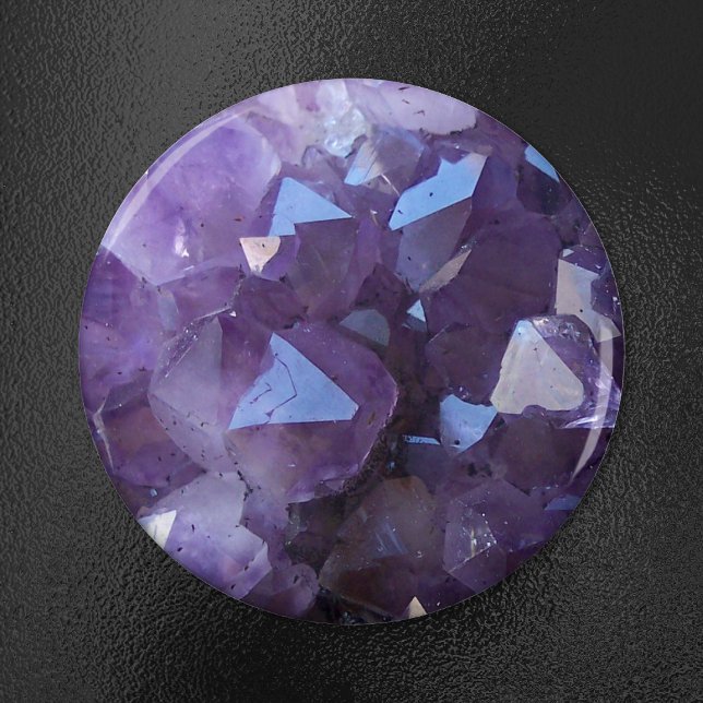 Purple Brazilian Quartz Amethyst Photo Magnet (Creator Uploaded)