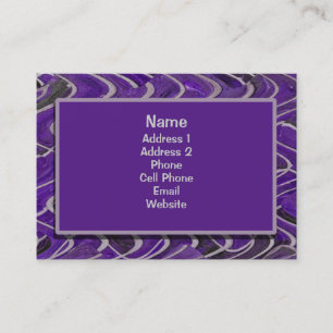 purple bricks business card