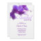 Purple Bridal Shower Invitation