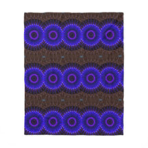 Purple brown Sherpa Blanket