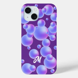 Purple Bubble phone cover