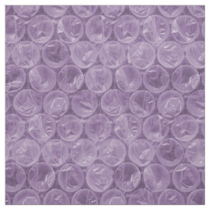 Purple bubble wrap pattern fabric
