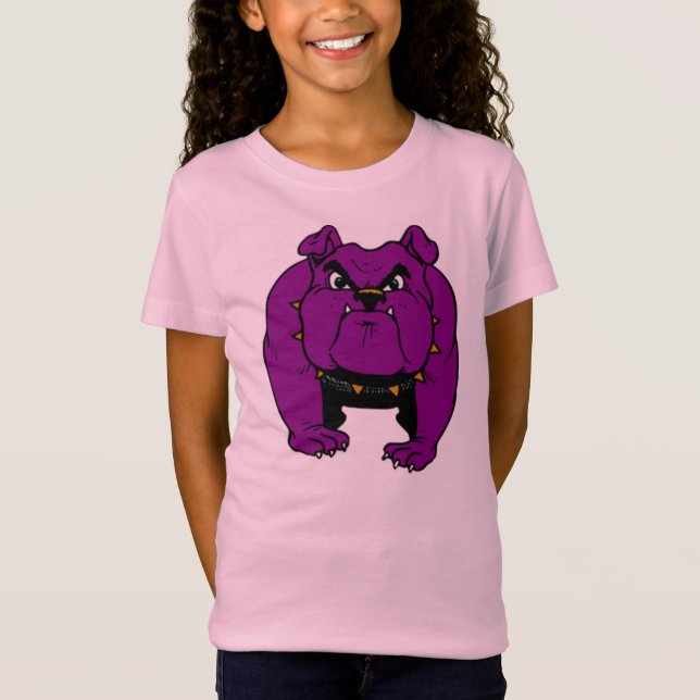 Purple Bulldog T-Shirt (Front)