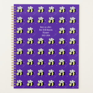 Purple Bumblebee "Busy as a Bee" Planner