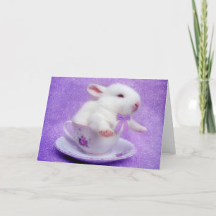 Purple Bundle Of Joy Holiday Card