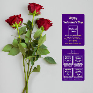 Purple Business Brand on Valentine