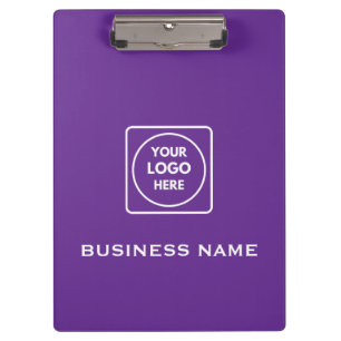 Purple Business Logo Pro clipboard