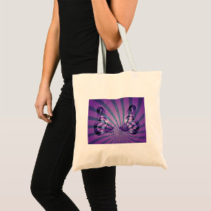 Purple Butterflies Tote Bag