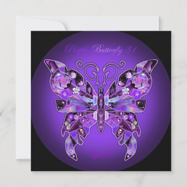 Purple Butterfly 31 (Front)