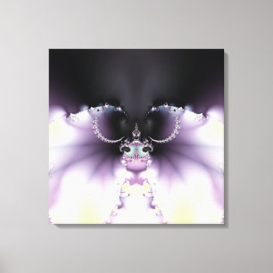 Purple Butterfly Canvas Print