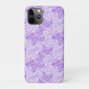 Purple Butterfly Case-Mate iPhone Case