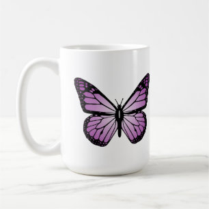 Purple Butterfly Coffee Mug