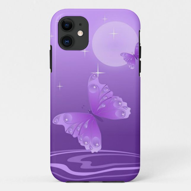 Purple Butterfly iPhone 5 Case (Back)