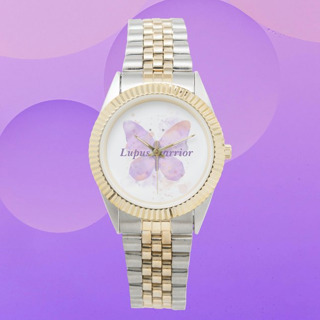 Purple Butterfly Lupus Warrior   Watch (Creator Uploaded)