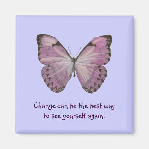 Purple Butterfly Magnet