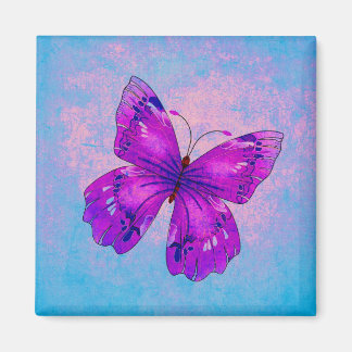 PURPLE BUTTERFLY ~ MAGNET
