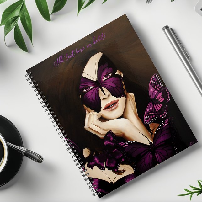 Purple Butterfly Masquerade Planner (Creator Uploaded)