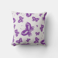 Purple Butterfly Pattern