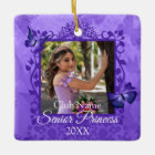 Purple Butterfly Personalised Ornament Girl's Club