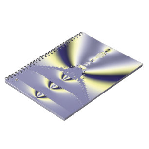 Purple Butterfly Spiral Notebook